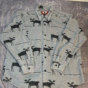 True grit moose flannel
